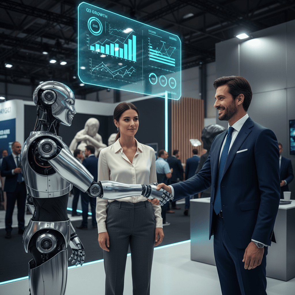 Humanoid Robots and Experiential Marketing: How They Turn a Trade Show Booth into a ROI Machine