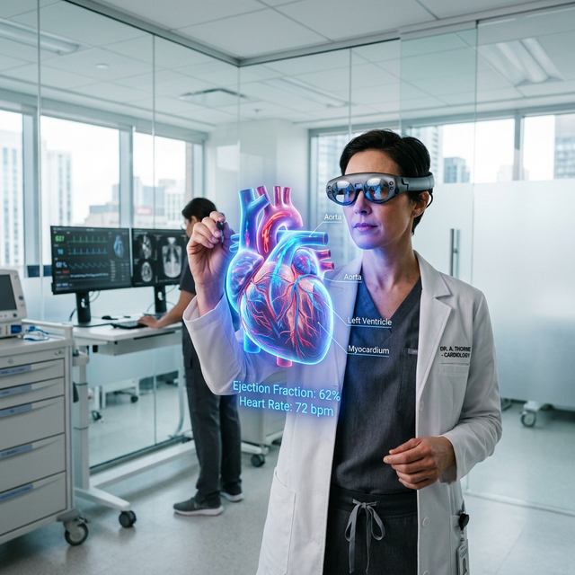 Mixed Reality in the Ward: XR Headsets and Holograms in Med-Tech